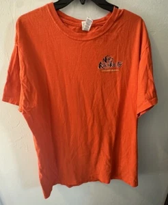 Camisa cristiana VINTAGE Y2K para hombre L naranja sin arrepentimientos Biblia Jesús SonTeez - Imagen 1 de 9