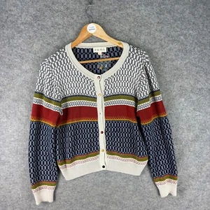 Palava Vera Cardigan Womens Size Medium Organic Cotton Jumper Sweater - Picture 1 of 11