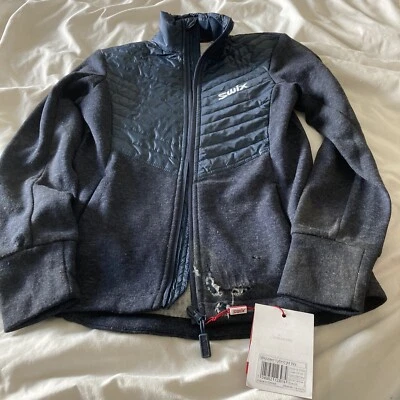 Jaqueta híbrida swix feminina blizzard azul marinho tamanho XS - Imagem 1 de 4