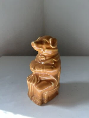 Ancienne Tirelire à briser cochon - Photo 1/4