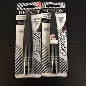 Set of 2 :Revlon Liquid Liner 101 Intense Black 24 Hour Wear - Picture 1 of 5