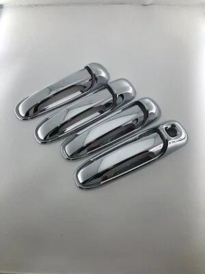Отделка крышки дверной ручки рамы крышки ABS для Jeep Liberty 2002-2007 годов выпуска 8 шт хром - Изображение 1 из 4