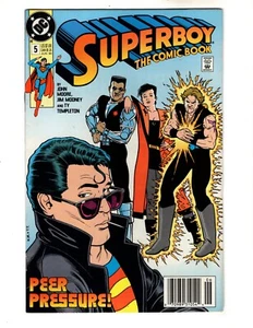 SUPERBOY #9 (VF) [1990 DC COMICS] - Imagen 1 de 1