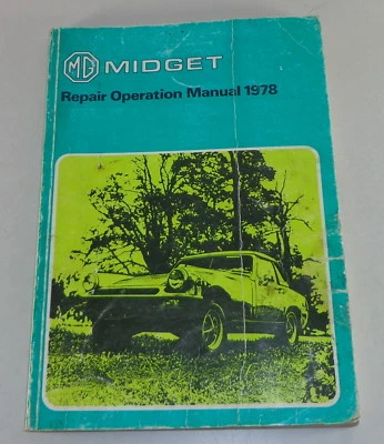 Manual De Taller MG Midget Stand 1978 - Imagen 1 de 2