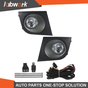 Labwork Bumper Driving Fog Lights Lamps For 2007-2011 Nissan Versa Clear LH+RH - Picture 1 of 9