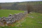 Photo 6X4 Ruined Wall, Kirk Dale Ashford In The Water Overlooking The Wye C2011