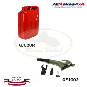 LAND ROVER JERRY CAN 20LITRE W/ NOZZLE RANGE DISCO LR2 LR3 LR4 RRS GJC20R GE1002 - Bild 1 von 1
