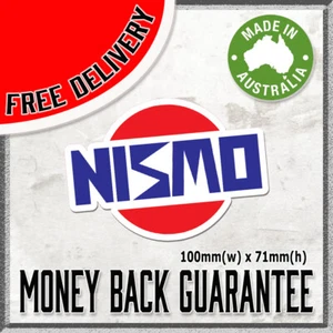 CLASSIC NISMO CAR STICKER DECAL : FOR SKYLINE SILVIA R31 R32 R33 R34 S13 S14 S15 - Picture 1 of 1