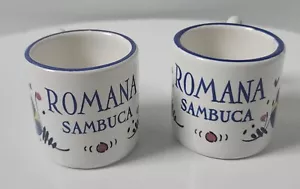 Zwei römische Sambuca Espressotassen - Bild 1 von 11