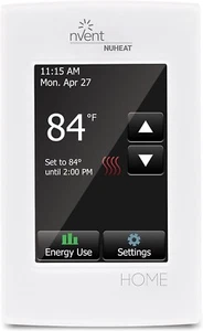 Nuheat nVent AC0056 Home Touchscreen Programmable Radiant Floor Heat Thermostat - Picture 1 of 4