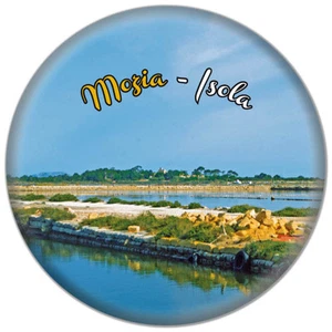 MAGNETE CALAMITA SPILLA PORTACHIAVI APRIBOTTIGLIA COLLANA SICILIA MOZIA SALINA - Imagen 1 de 1