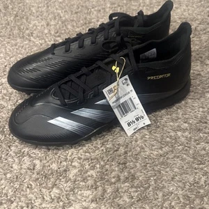 Adidas Predator League Césped Zapatos de Fútbol Negro Darkspark IF6377 Para hombres 8.5 Sin Tapa - Imagen 1 de 7