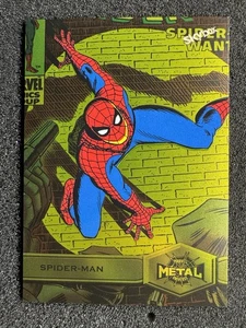 2021 Marvel Metal Universe Spiderman SPIDER-MAN #176 HIGH SERIES NM - Picture 1 of 3