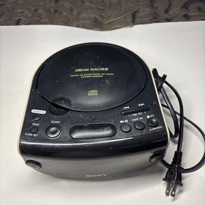 Working Sony Dream Machine ICF-CD815 FM/AM CD Clock Radio Playback Dual Alarm - Picture 1 of 7