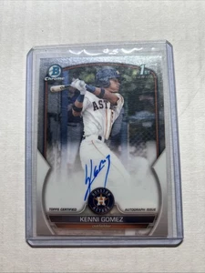 2023 Bowman Chrome - Prospect Autographs Kenni Gomez #CPA-KG (AU, RC) - Picture 1 of 2