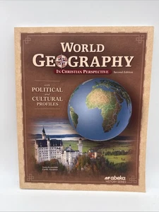 Abeka World Geography Christian Perspective Student Text- 9th Grade History NEW - Picture 1 of 7