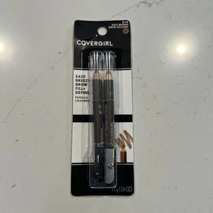 CoverGirl Easy Breezy Brow, Füllung + Definiere Stifte #510 Soft Brown - 0,06 Unzen - NEU - Bild 1 von 1