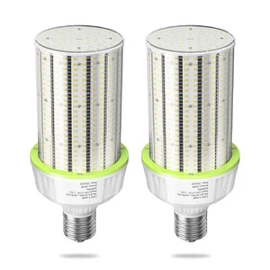 2-Pack 100W LED Corn Light Bulb E39 Mogul 15000lm AC110-277V, 6000K Cool White - Picture 1 of 12