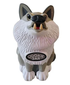 “The Wolf Cookie Jar” Howling 1998 Fun-Damental Howling Battery Op. VIDEO VTG - Picture 1 of 10