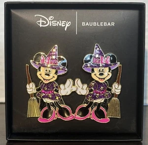 BAUBLEBAR Halloween Minnie Maus im Hexenkostüm Ohrhänger - Bild 1 von 3