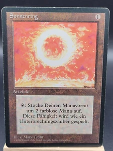 1x Sol Ring - German - FBB - EDH - Vintage - Modern #2619 - Picture 1 of 2