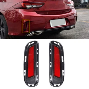 Pair Rear Bumper Light Reflector Lamp Cover Bracket For Buick Regal GS 2018-2019 - Picture 1 of 7