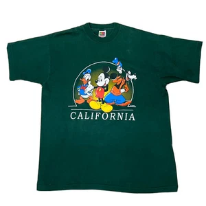 VTG California Mickey Mouse Donald Goofy T Shirt Men's XL Disney Single Stitch - Picture 1 of 9