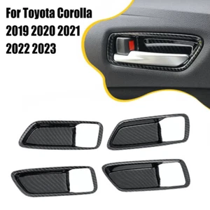 For Toyota Corolla 2019-2023 Interior manija de la puerta Tazón Cubierta Trim - Picture 1 of 20