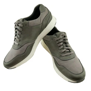 Cole Haan GrandPro Womens 8.5 US Gray Leather Running Sneakers Lace Shoes W08777 - Picture 1 of 10