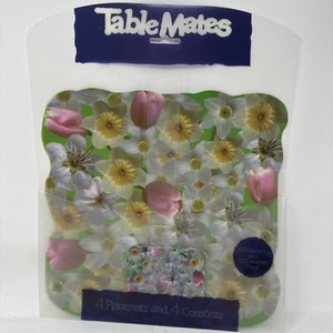 Pimpernel Table Mates Tulips Daffodils Placemats & Coasters Outdoor - Picture 1 of 5