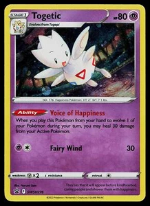 Pokemon Schwert & Schild Promo Karten SWSH276 Togetic - Bild 1 von 2