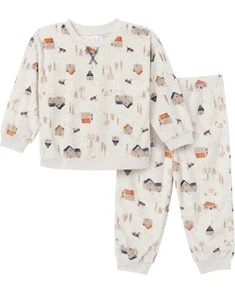 Modern Moments by Gerber Toddler Unisex Super Soft 2 piece PJ set - Picture 1 of 1