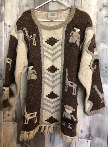 JK The Alpine Collection 100% Wolle Handstrick Pullover 18/20 Übergröße Vintage - Bild 1 von 8