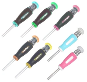 Multi Bit Screwdriver 7-1 Megapro Amigo 1/4" Drive Hex Bits Phillips Slot Square - Picture 1 of 10