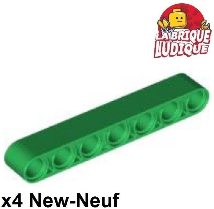 Lego Technic 4x barre poutre Liftarm 1x7 thick épais vert/green 32524 NEUF - Photo 1/1