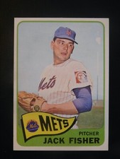 1965 Topps Baseball Card #93 Jack Fisher (NM)