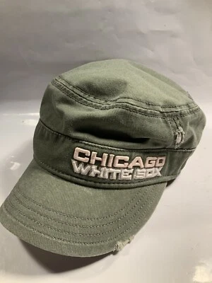 New Era Mujer Visera Ajustable Chicago Blanco Sox Sombrero Rosa Logo Foto 1 de 4