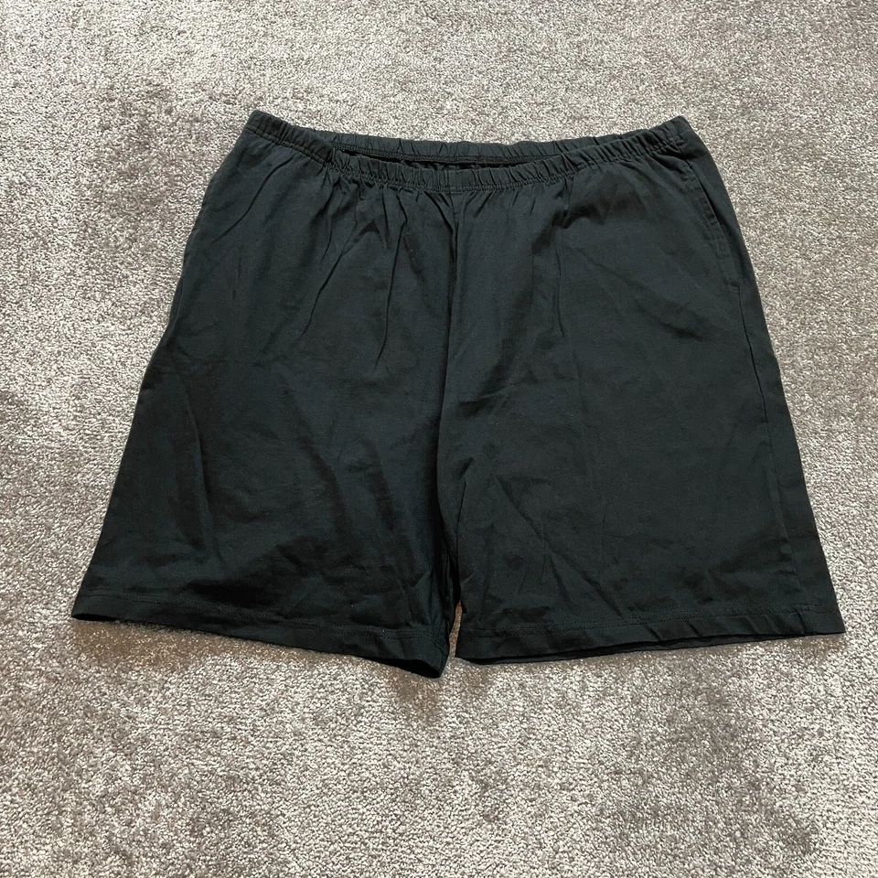 Sudaderas Blair para mujer 2XL negras elásticas cintura enrolladas suaves informales elásticas 8" Foto 1 de 4