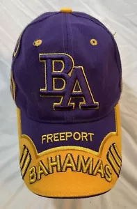 Gorra de béisbol Freeport Bahamas Souvenier Tourist gorra ajustable letras elevadas - Imagen 1 de 3
