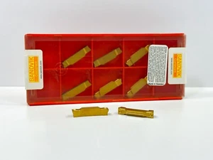 SANDVIK N123H2-0500-0002-GF New Carbide Inserts Grade 1005 8pcs - Picture 1 of 2