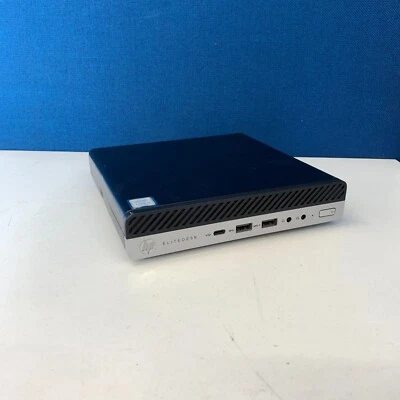HP EliteDesk 800 G5 Mini PC, i5-9500T, 16GB RAM , 250GB SSD, Win 11, *B GRADE* - Image 1 of 4