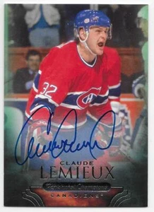 11/12 PARKHURST CHAMPIONS AUTOGRAPH PARALLEL Claude Lemieux #30 GROUP D - Picture 1 of 1