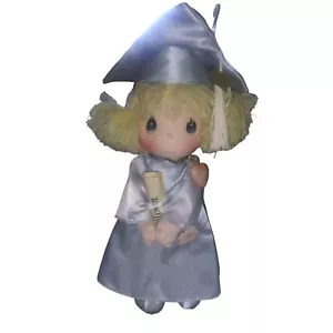 Precious Moments Graduation Jenny Blonde Doll with Stand Sam Butcher - Picture 1 of 18