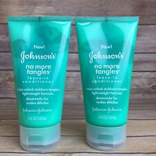 JOHNSON’S NO MORE TANGLES LEAVE-IN CONDITIONER 5 Fl. Oz NEW SEALED lot x 2
