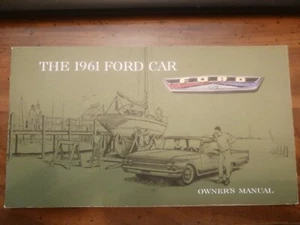 1961 Ford Owner's Manual - Original NOS - Picture 1 of 2