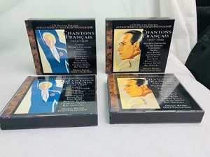 Chantons Francais CD 1934-36 & 1937-44 Includes Booklets VGC - Imagen 1 de 8