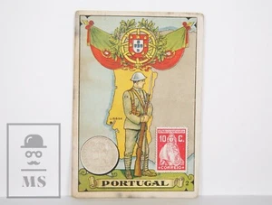 Trading Card - Flag, Soldier & Country. 2, Portugal - Spanish Chocolate Adv. - Picture 1 of 2
