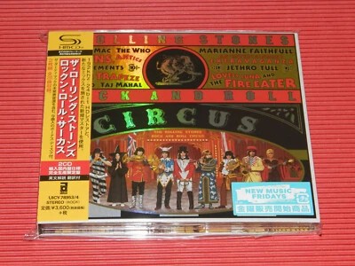 5ET 2019 JAPAN ONLY 2 SHM CD THE ROLLING STONES ROCK AND ROLL CIRCUS DIGIPAK - Image 1 of 2