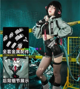 Zenless Zone Zero Jane Reh Mantel Hose Cosplay Kostüm Outfit Ratte Mädchen Halloween - Bild 1 von 18