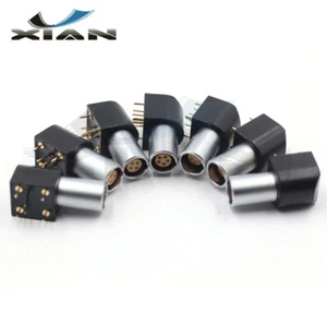 M090B 2Pin~9Pin EPG Wiring Connector Socket,Elbow Push-Pull Connector PCB Socket - Picture 1 of 7